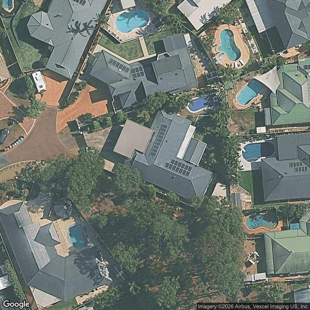 Aerial view of 19 Anglesea Court, Robina QLD 4226