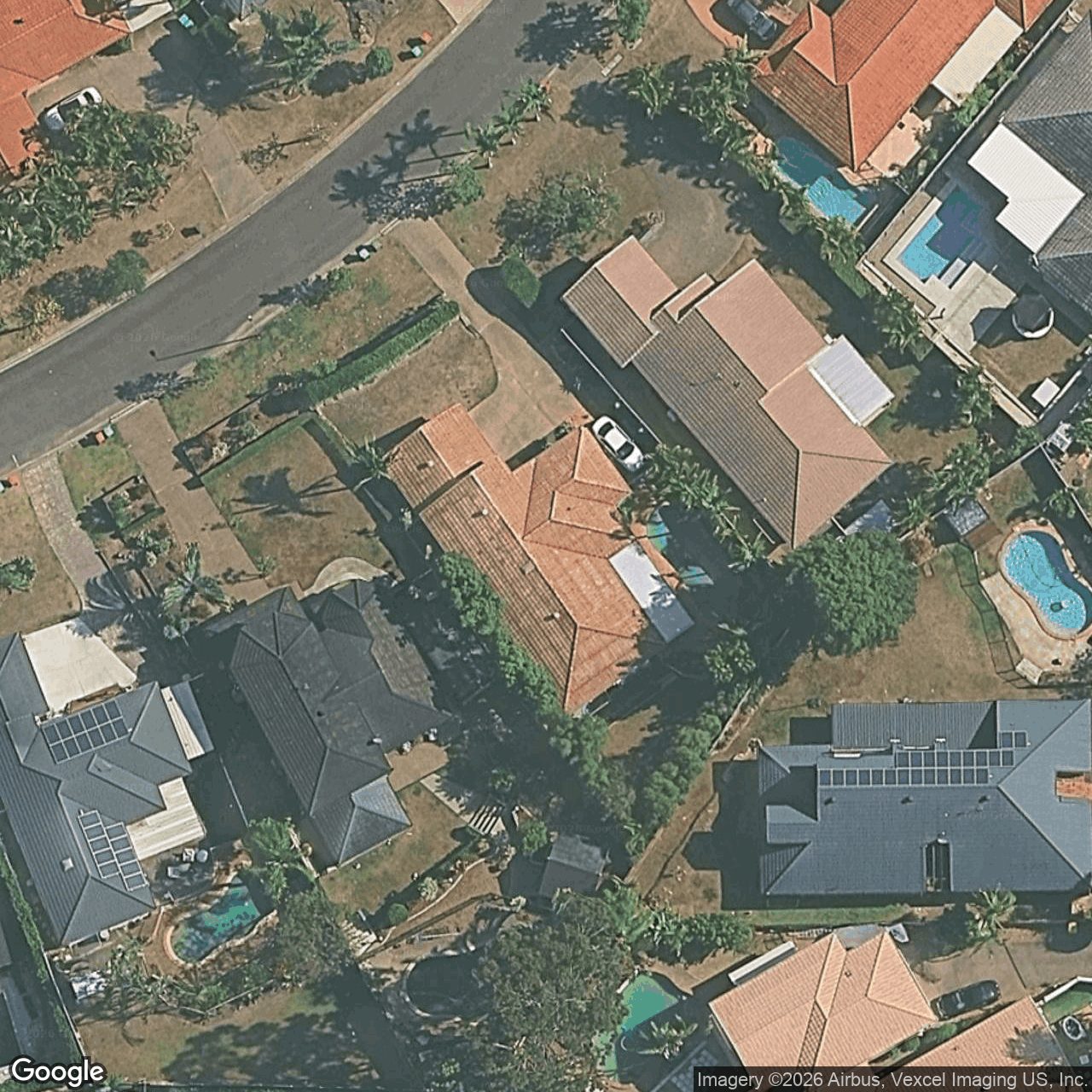 Aerial view of 39 Camberwell Circuit, Robina QLD 4226