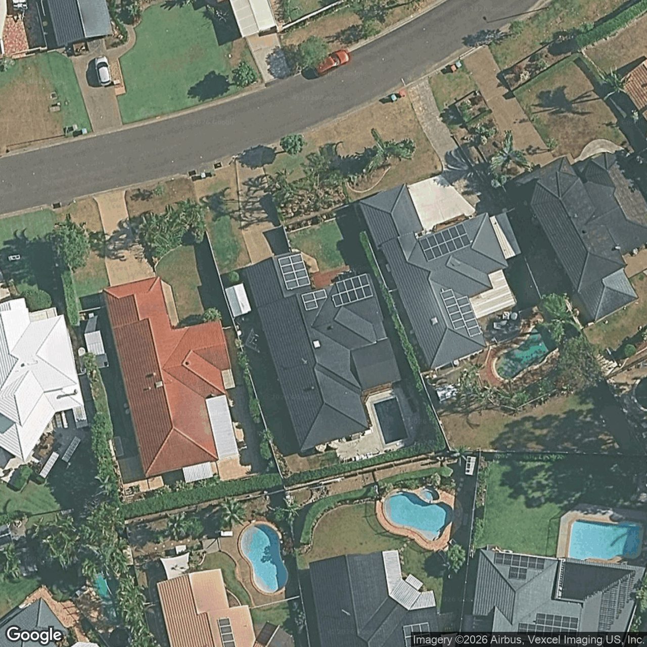 Aerial view of 33 Camberwell Circuit, Robina QLD 4226