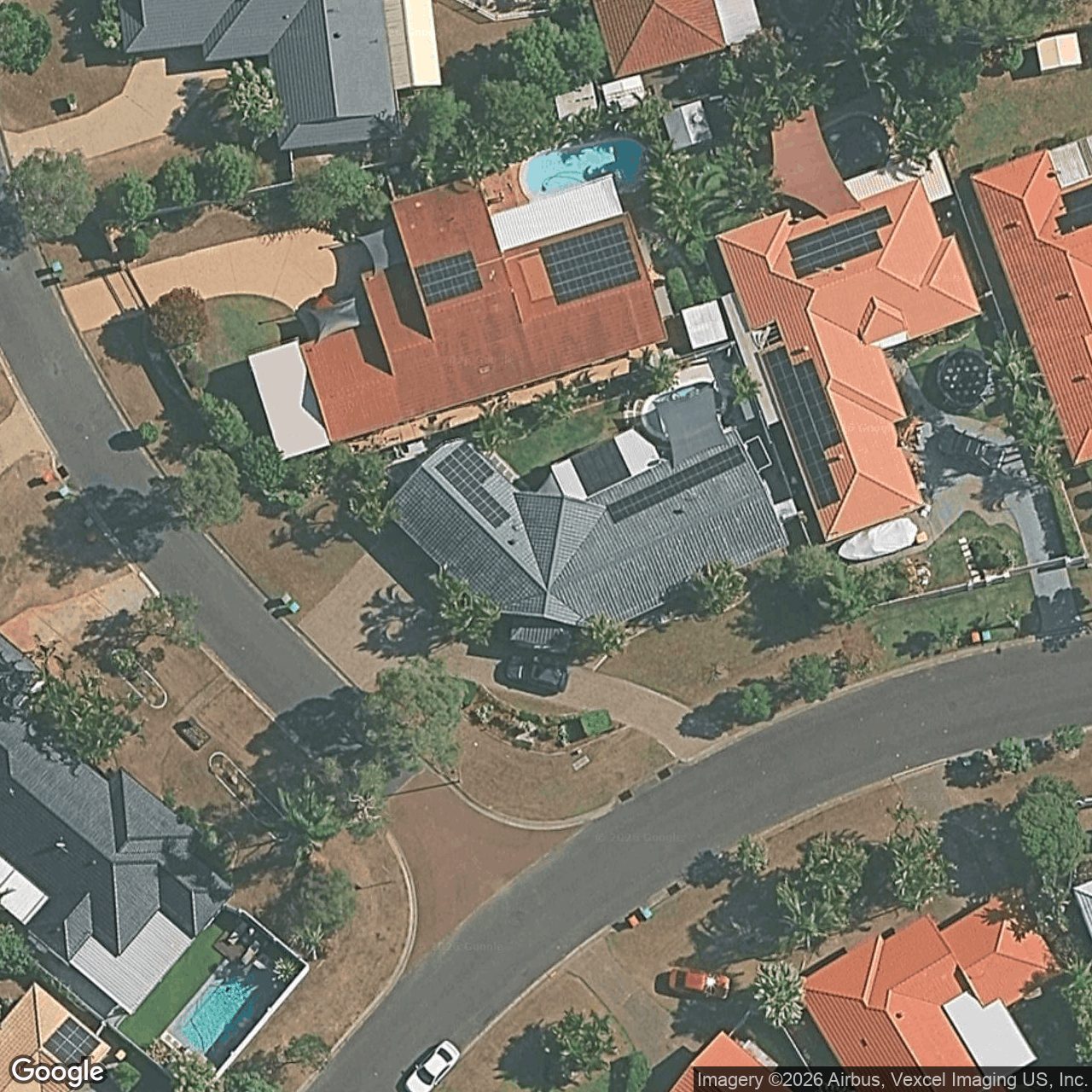 Aerial view of 66 Camberwell Circuit, Robina QLD 4226