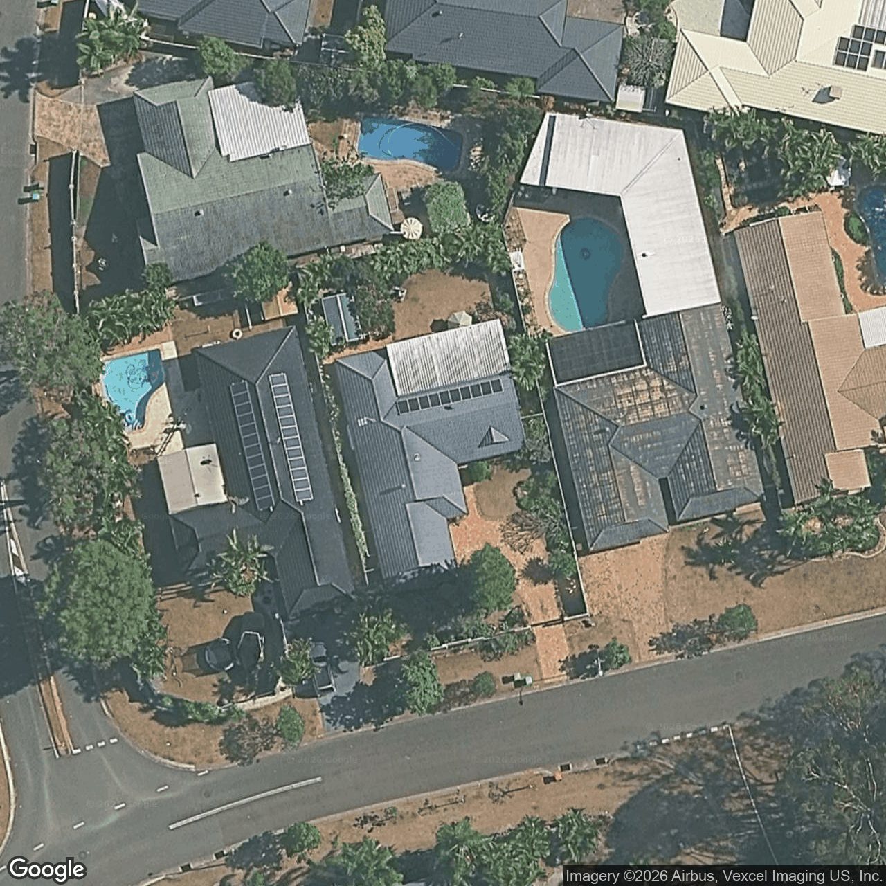 Aerial view of 34 Camberwell Circuit, Robina QLD 4226