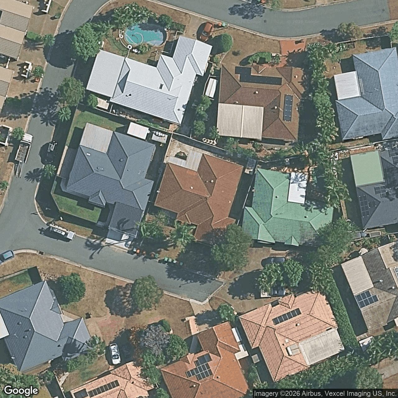 Aerial view of 4 Macedon Close, Robina QLD 4226