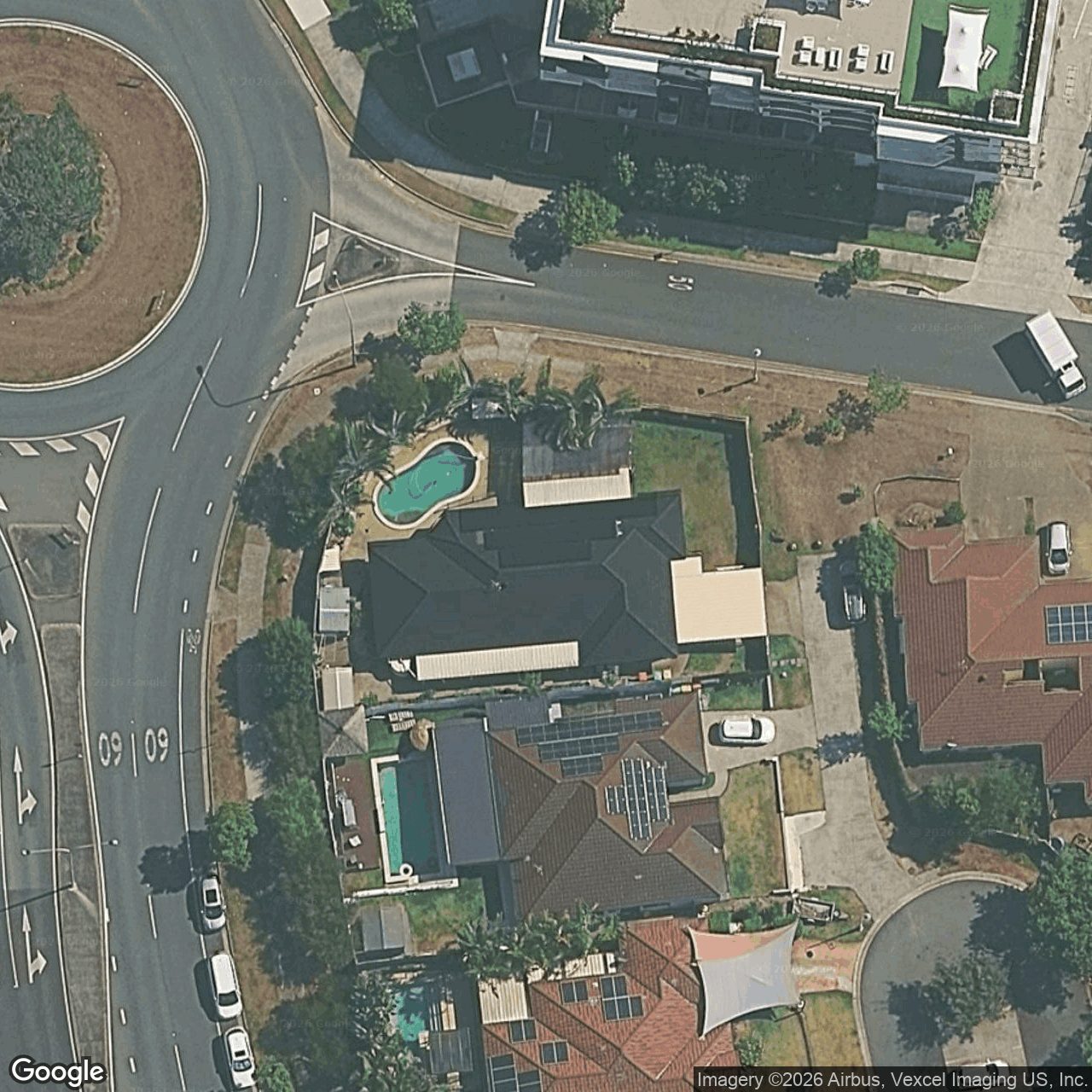 Aerial view of 30 Camphor Wood Court, Robina QLD 4226