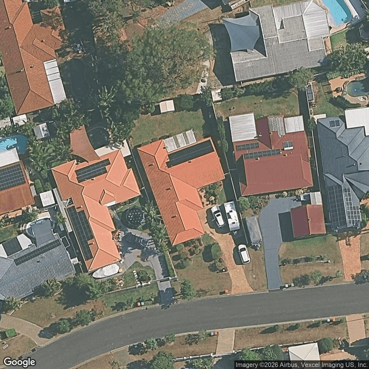 Aerial view of 70 Camberwell Circuit, Robina QLD 4226