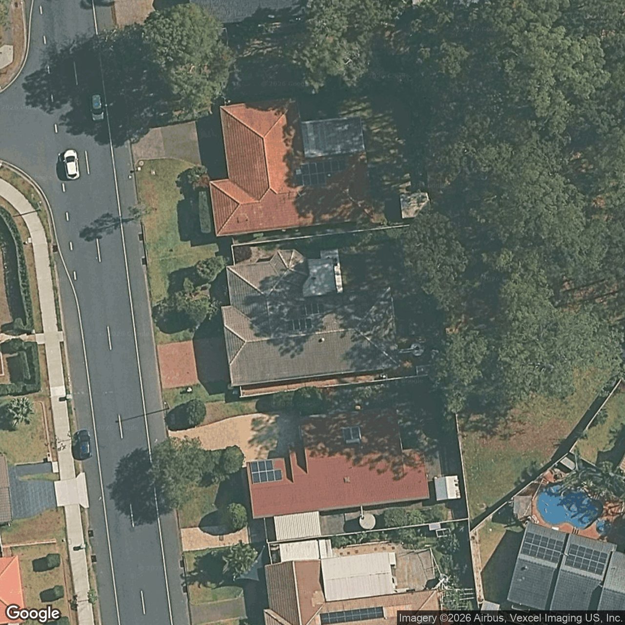 Aerial view of 52 Thorngate Drive, Robina QLD 4226