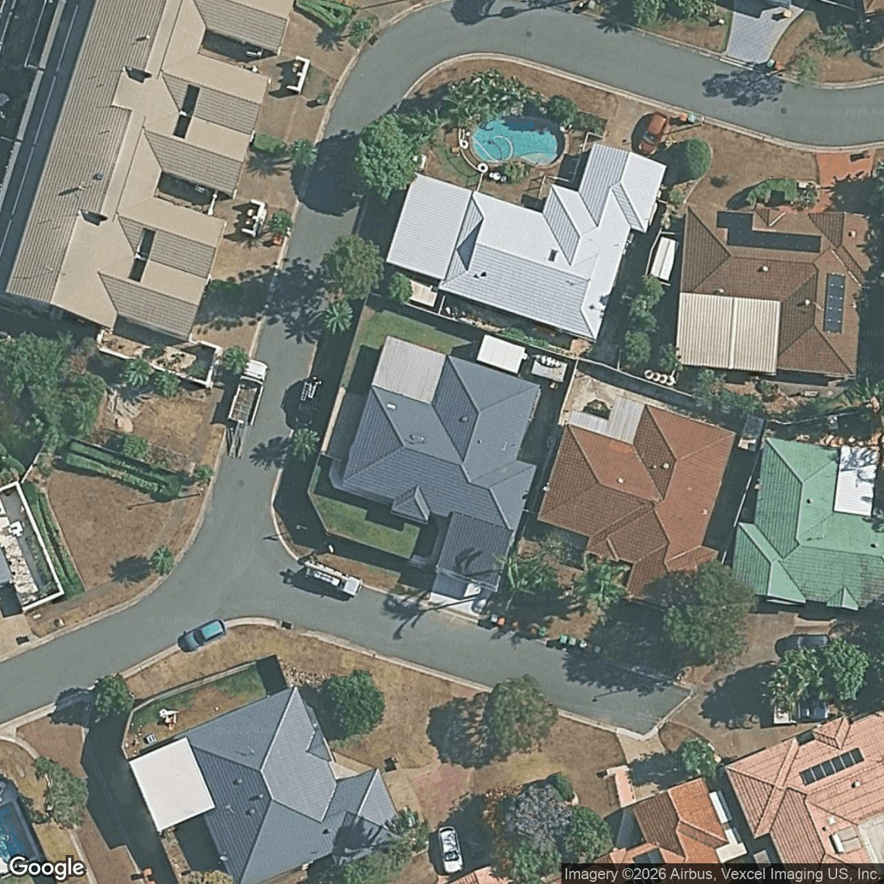 Aerial view of 2 Macedon Close, Robina QLD 4226
