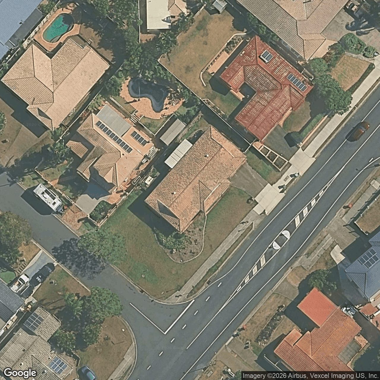 Aerial view of 85 Thorngate Drive, Robina QLD 4226