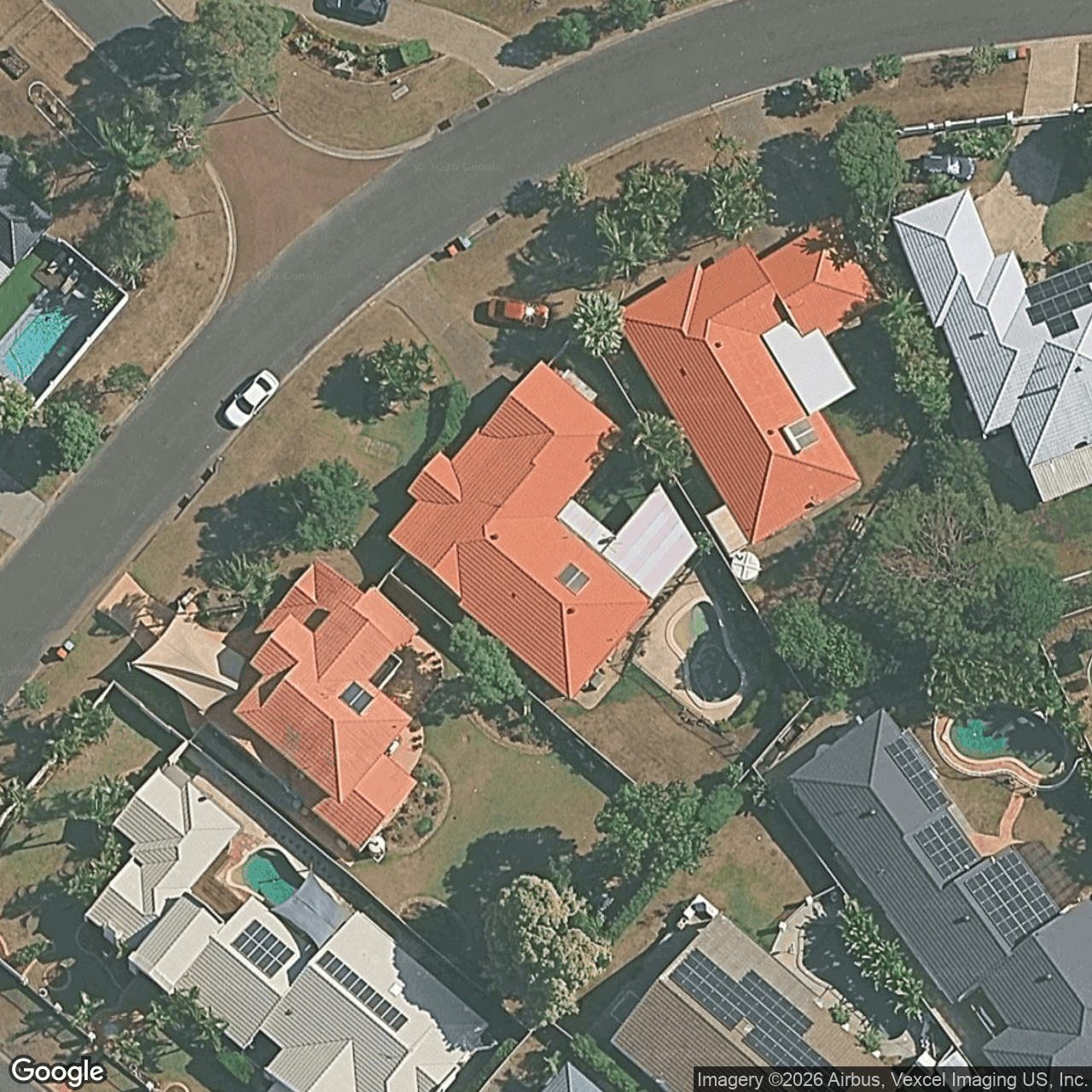 Aerial view of 49 Camberwell Circuit, Robina QLD 4226