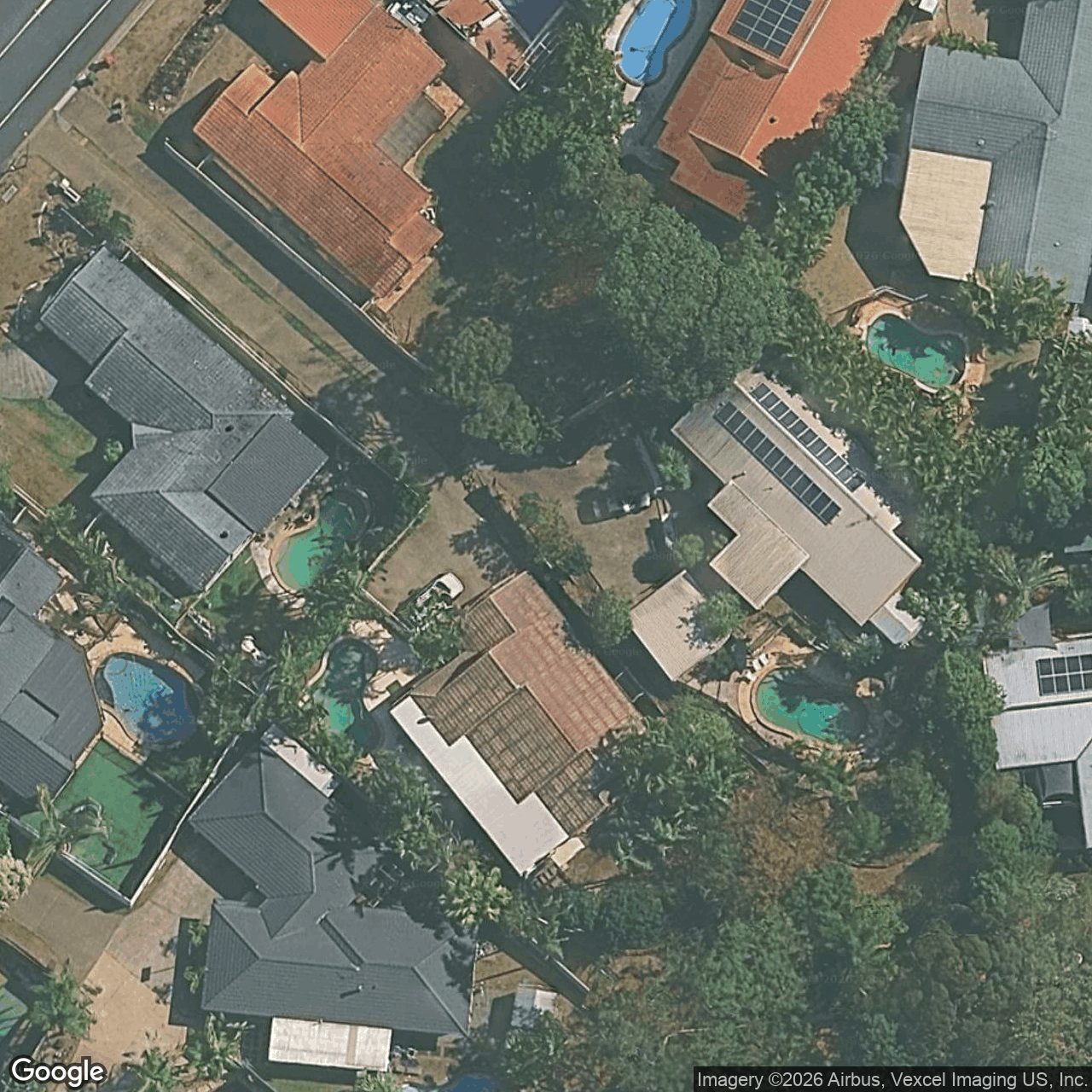 Aerial view of 78 Thorngate Drive, Robina QLD 4226