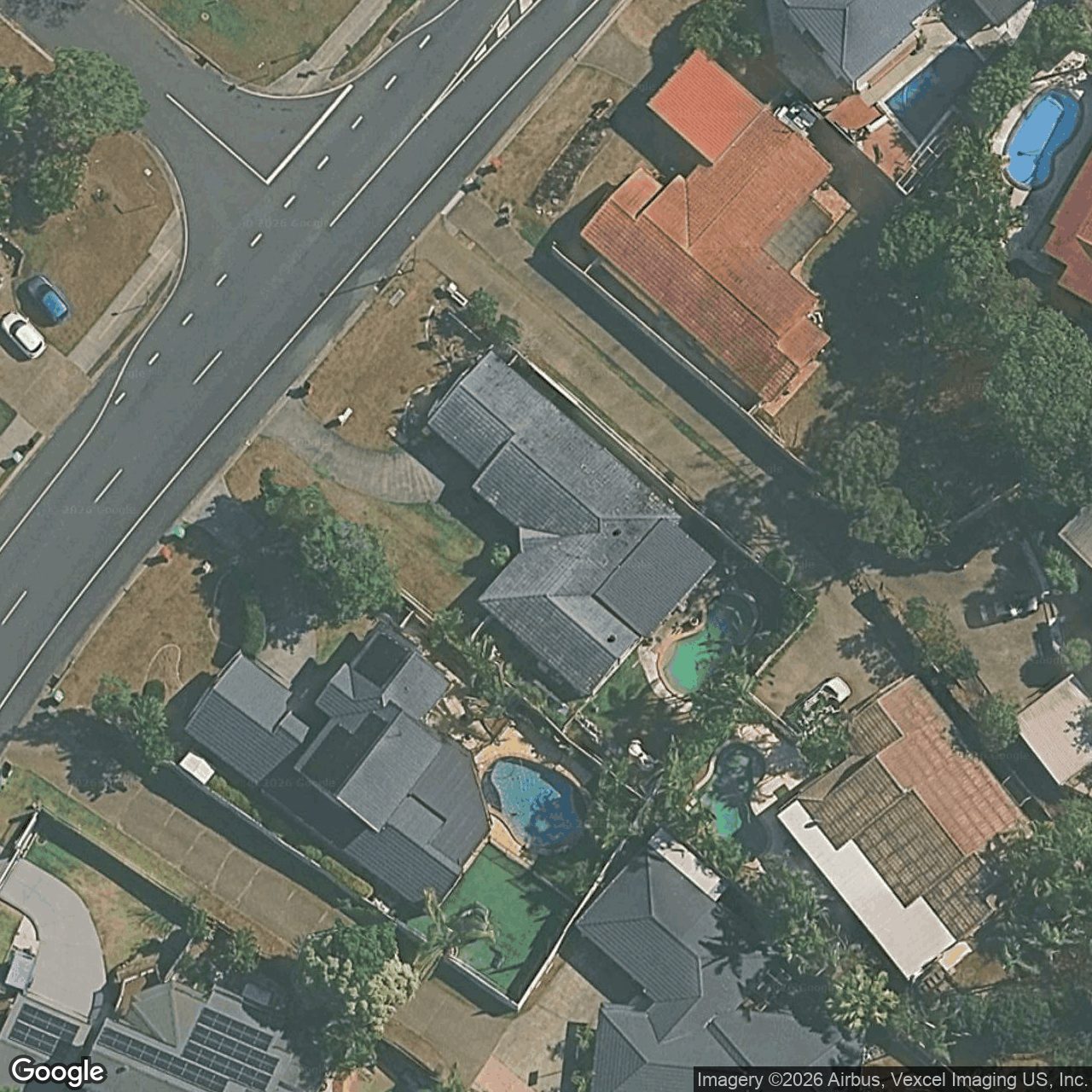 Aerial view of 82 Thorngate Drive, Robina QLD 4226