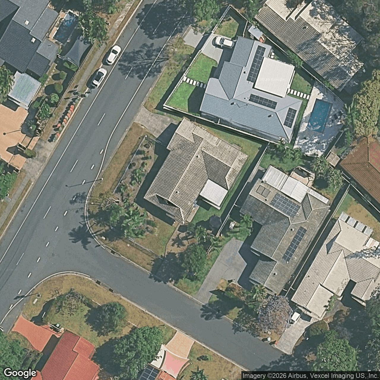 Aerial view of 30 Thorngate Drive, Robina QLD 4226