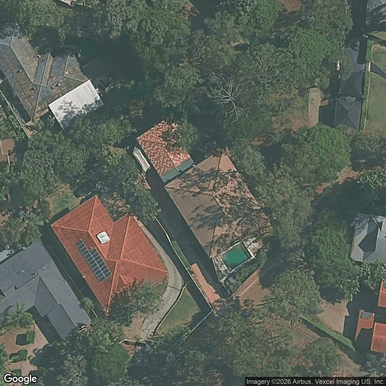 Aerial view of 12 Wattle Glen Place, Robina QLD 4226