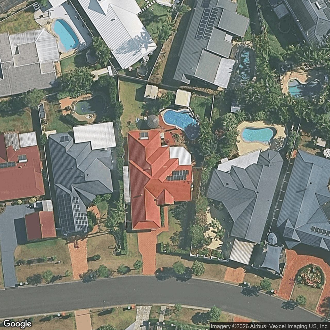 Aerial view of 76 Camberwell Circuit, Robina QLD 4226