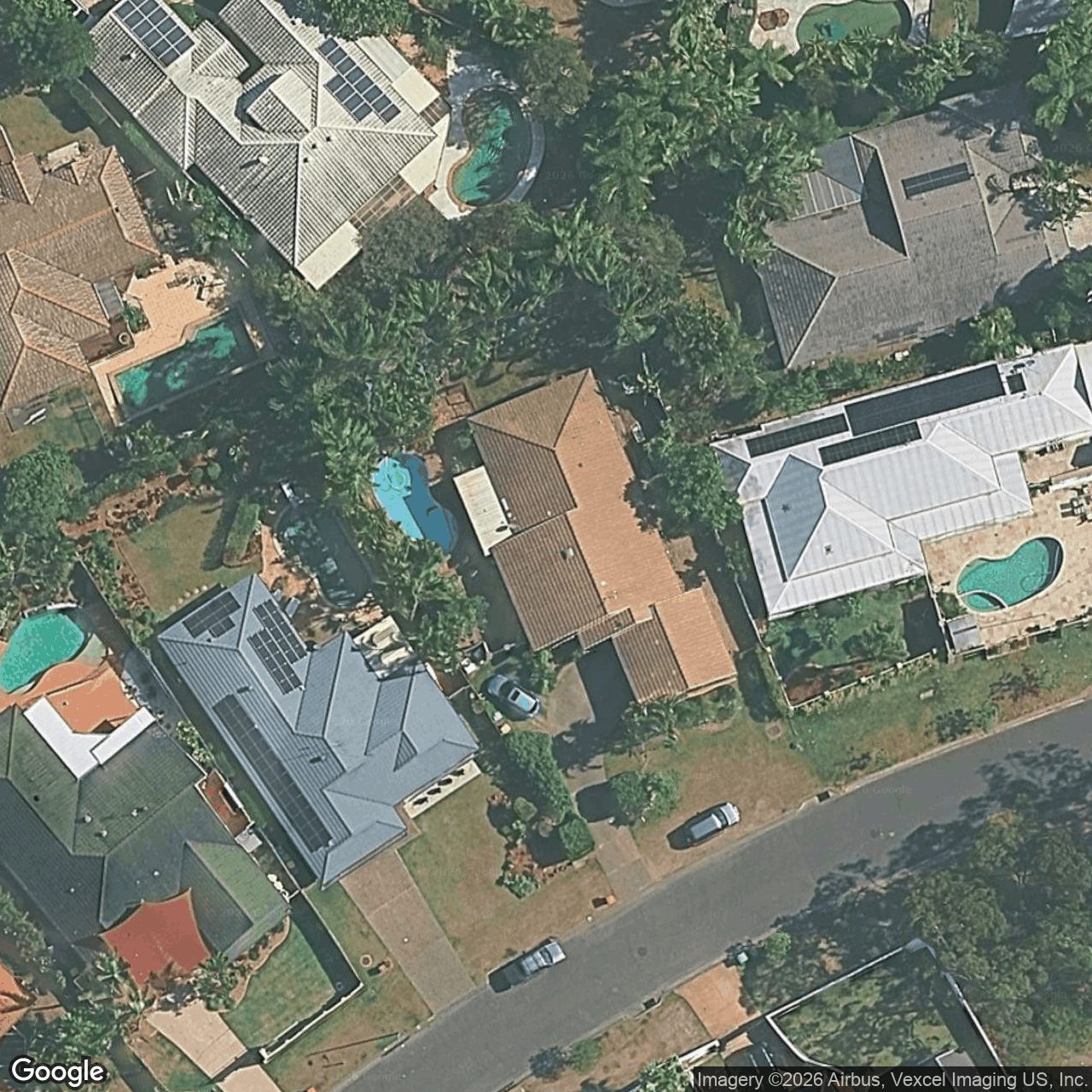 Aerial view of 103 Camberwell Circuit, Robina QLD 4226