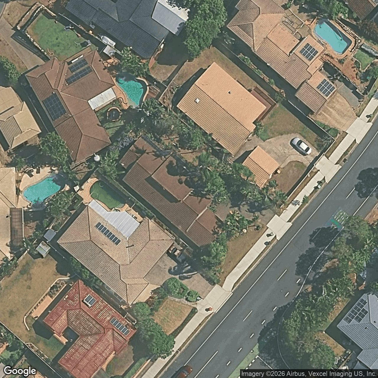 Aerial view of 79 Thorngate Drive, Robina QLD 4226