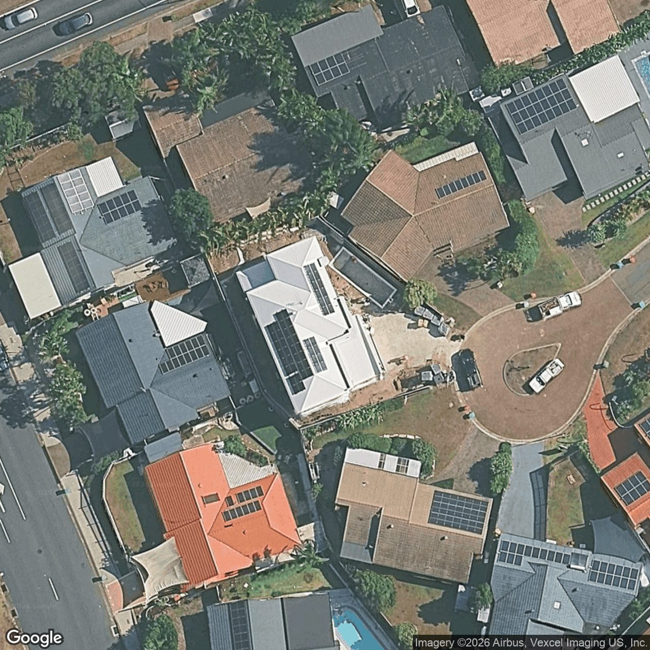 Aerial view of 7 Bellbrook Close, Robina QLD 4226