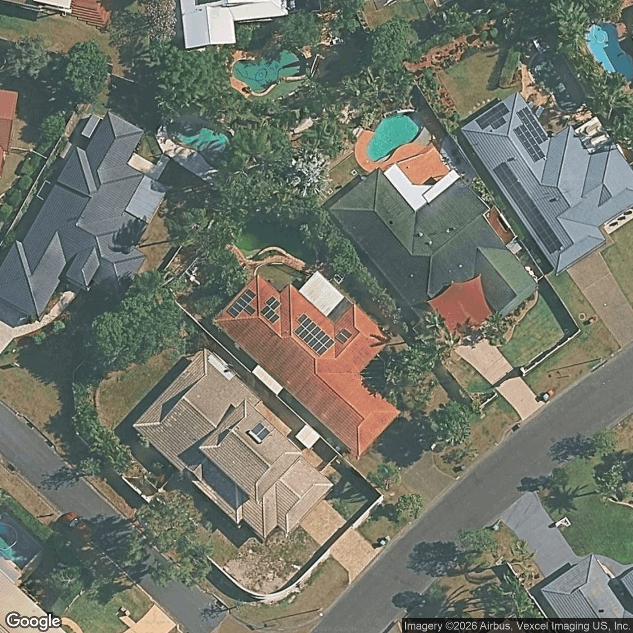 Aerial view of 109 Camberwell Circuit, Robina QLD 4226