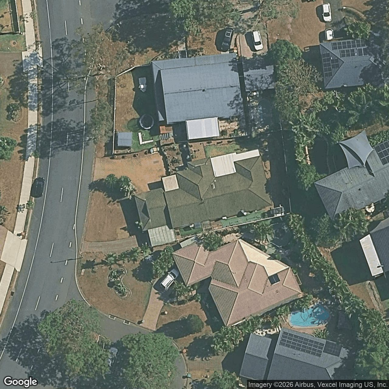 Aerial view of 64 Thorngate Drive, Robina QLD 4226