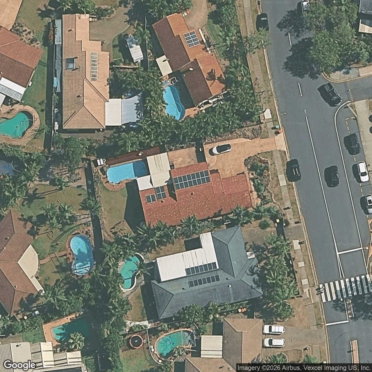Aerial view of 8 Killarney Avenue, Robina QLD 4226