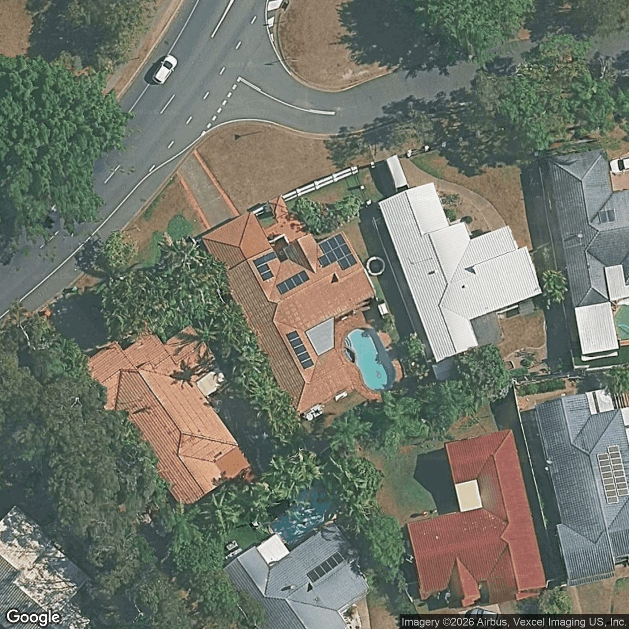 Aerial view of 1 Dulwich Place, Robina QLD 4226