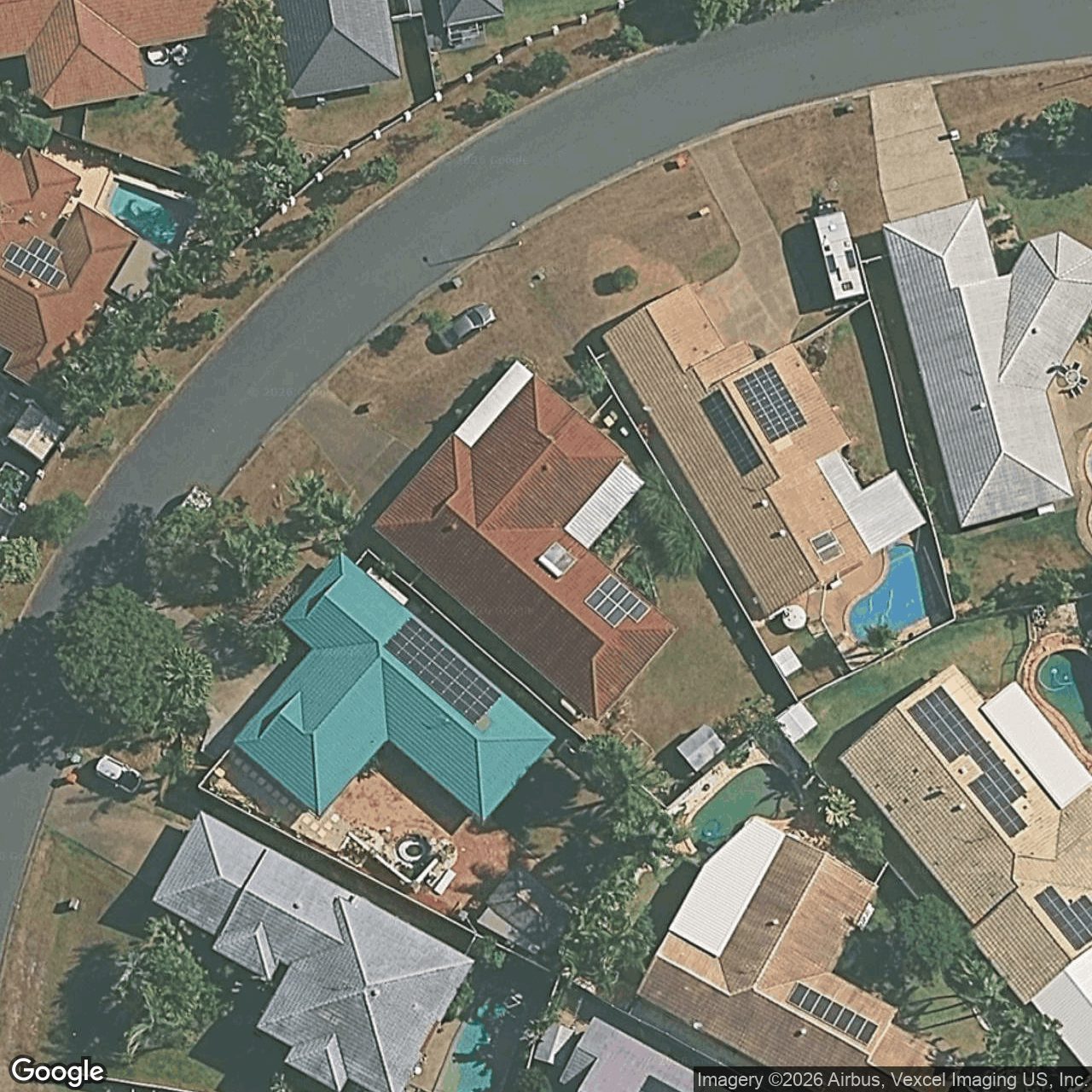 Aerial view of 27 Kidman Street, Robina QLD 4226
