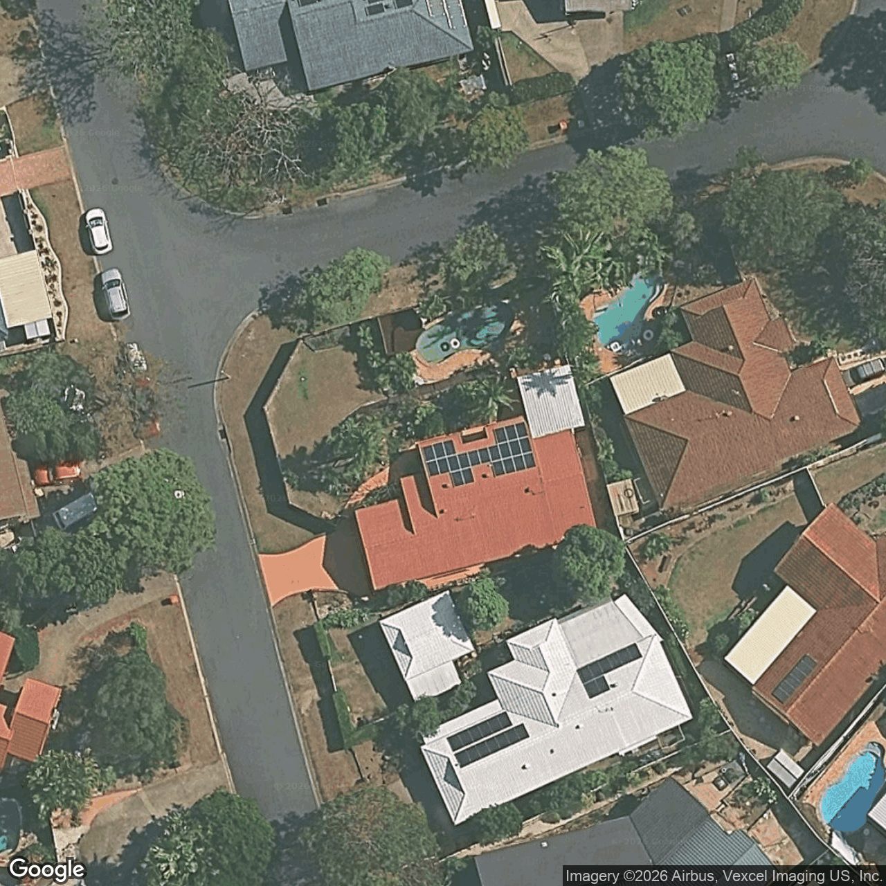 Aerial view of 17 Kidman Street, Robina QLD 4226