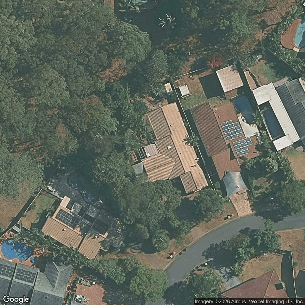 Aerial view of 26 Kilburn Street, Robina QLD 4226