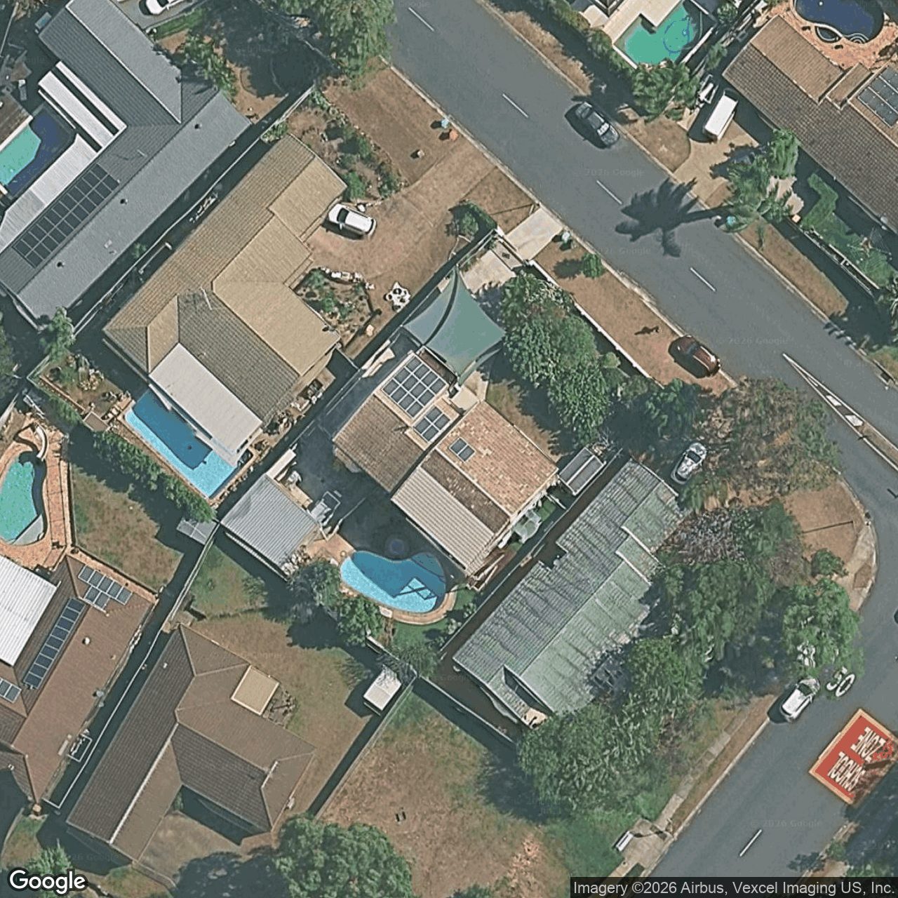 Aerial view of 47 Huntingdale Crescent, Robina QLD 4226