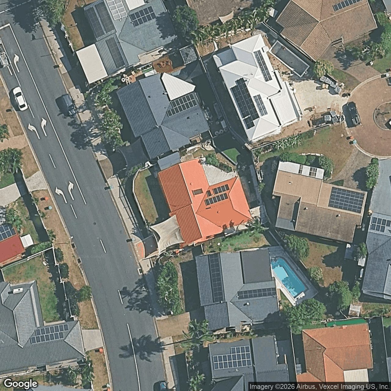 Aerial view of 63 Killarney Avenue, Robina QLD 4226