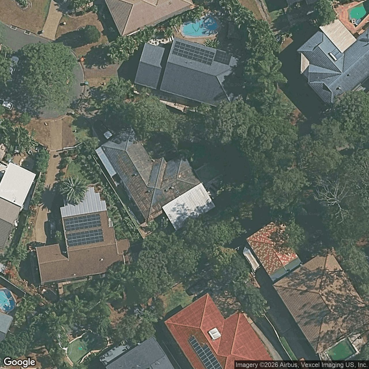 Aerial view of 5 Sylvania Place, Robina QLD 4226