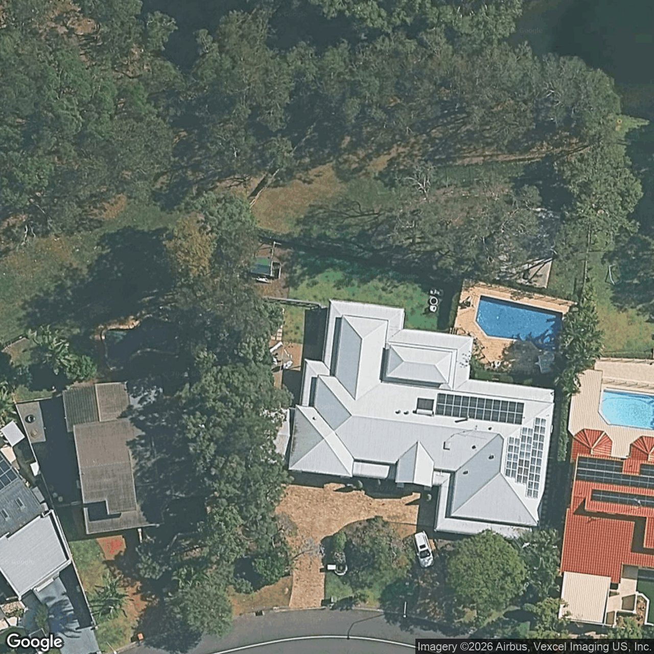 Aerial view of 10 Pinnacle Court, Robina QLD 4226
