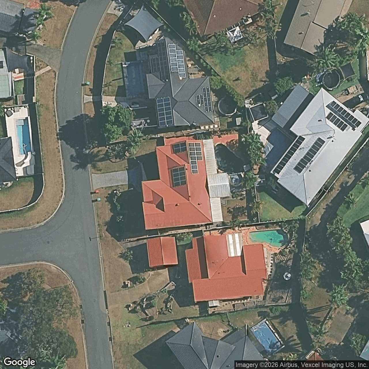 Aerial view of 13 Kilburn Street, Robina QLD 4226