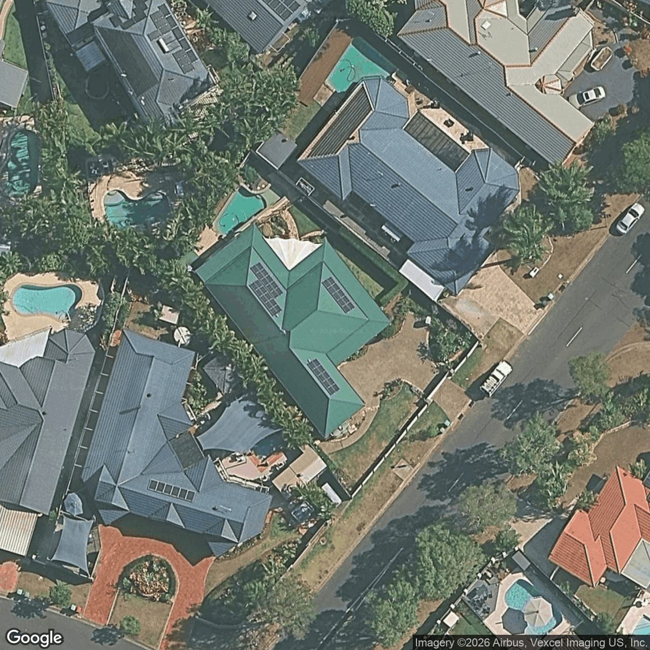 Aerial view of 39 Yarraville Street, Robina QLD 4226