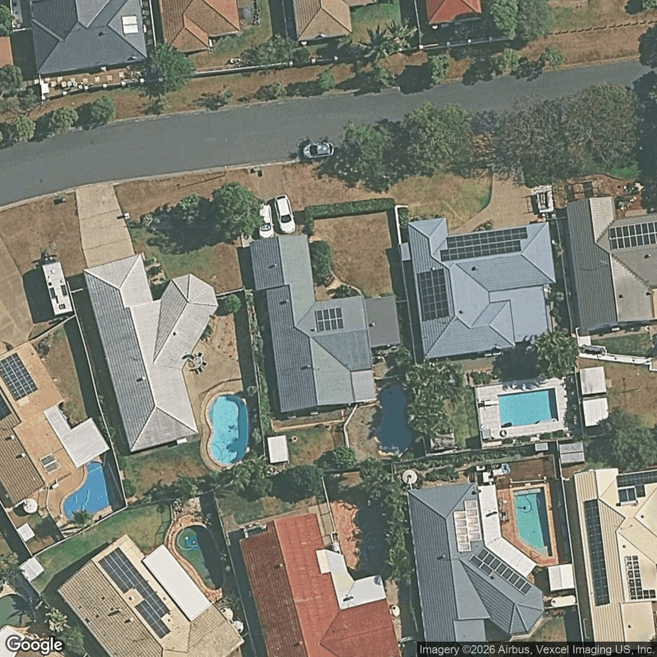 Aerial view of 33 Kidman Street, Robina QLD 4226