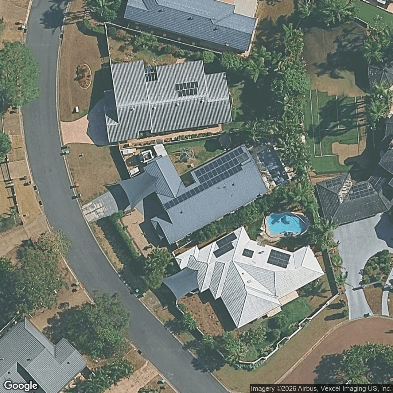 Aerial view of 8 Moorabbin Place, Robina QLD 4226