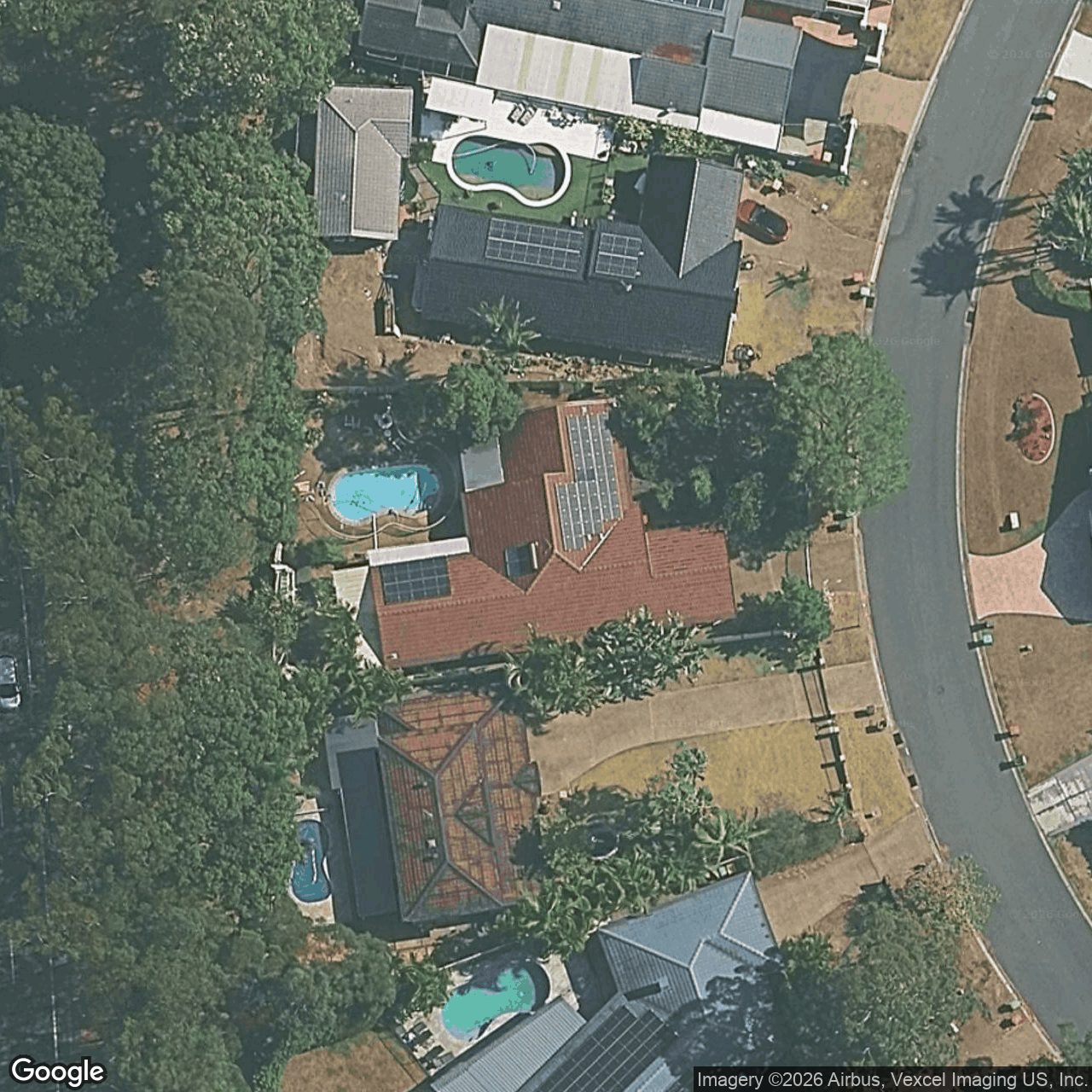 Aerial view of 9 Moorabbin Place, Robina QLD 4226