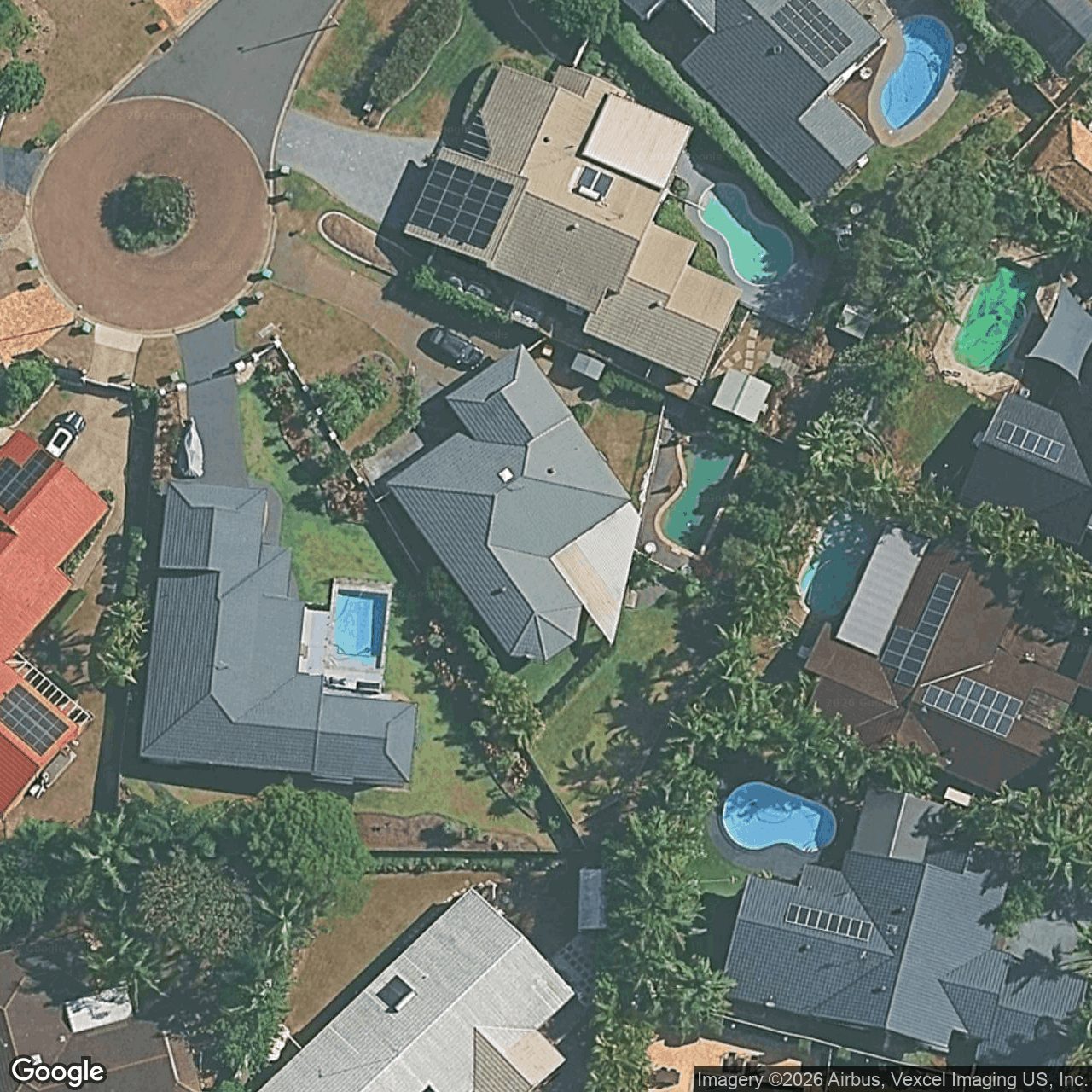 Aerial view of 32 Moorabbin Place, Robina QLD 4226