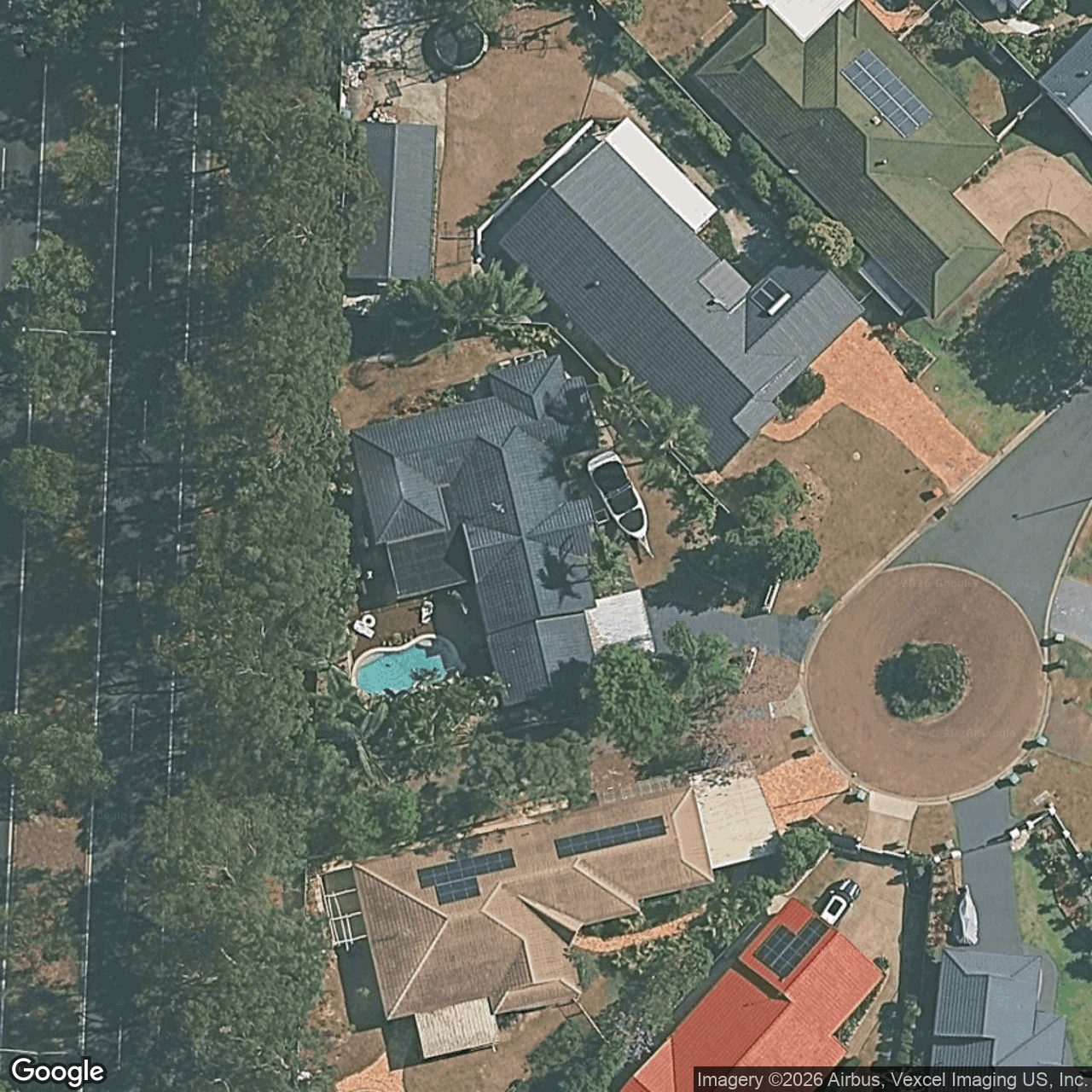 Aerial view of 29 Moorabbin Place, Robina QLD 4226