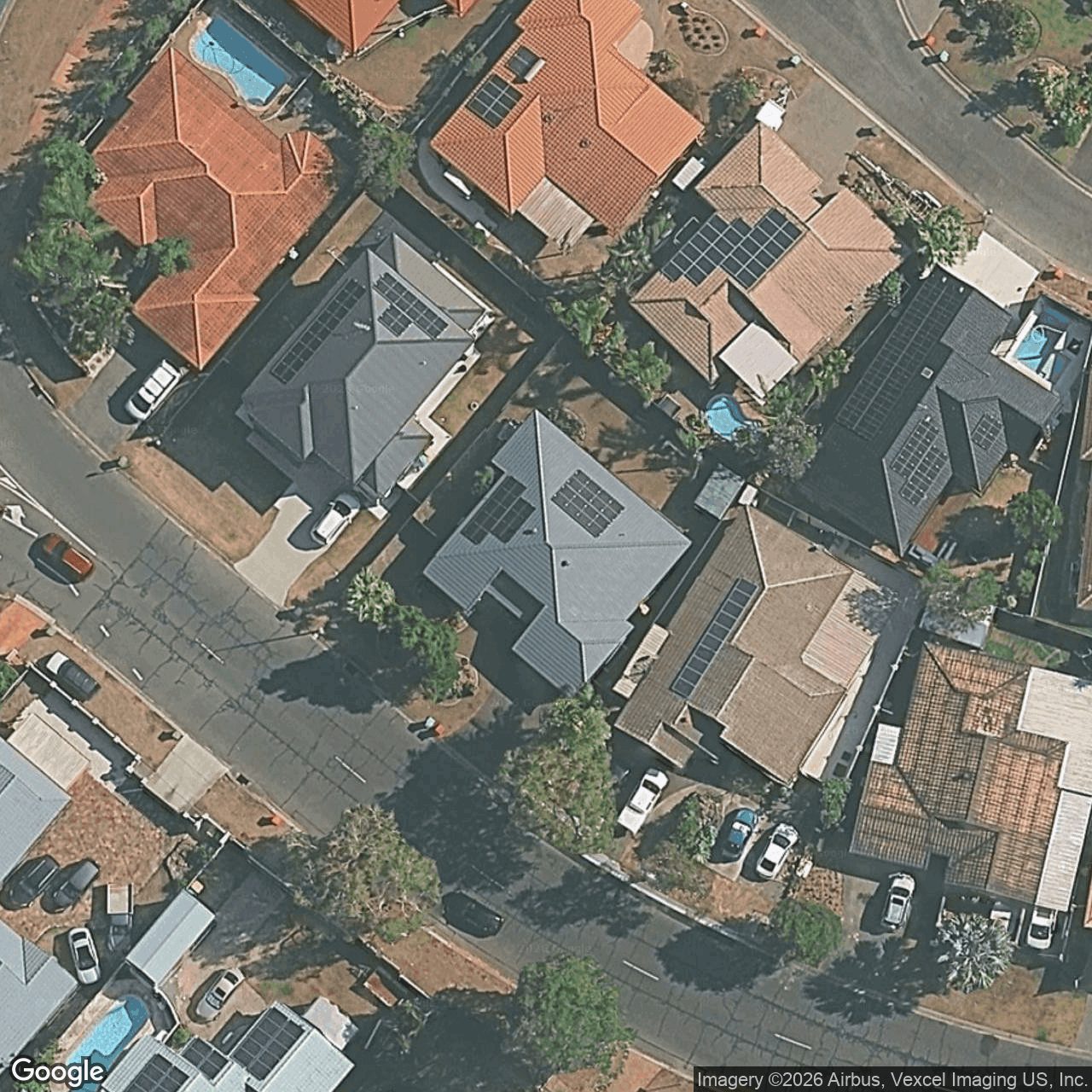 Aerial view of 6 Yarraville Street, Robina QLD 4226