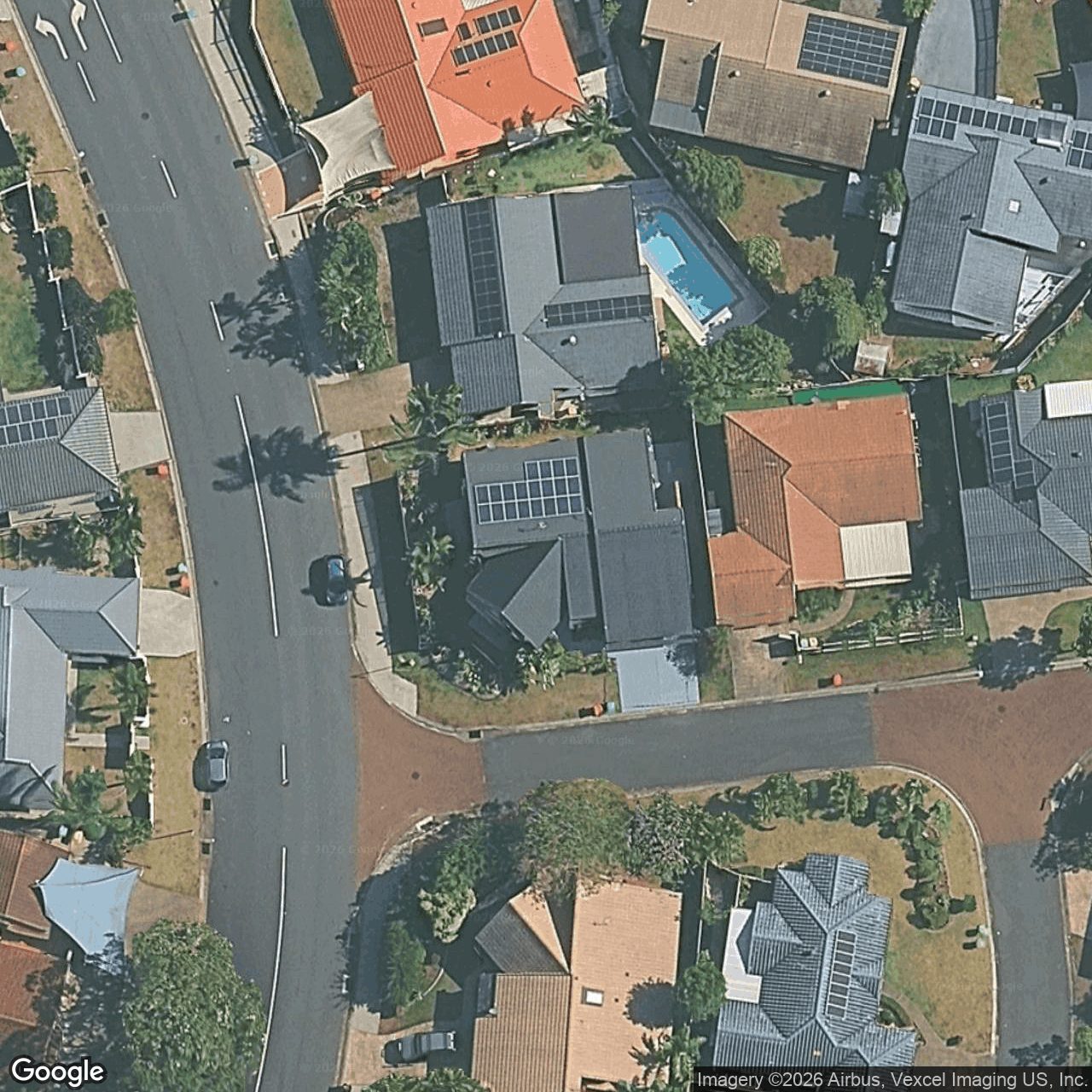 Aerial view of 59 Killarney Avenue, Robina QLD 4226