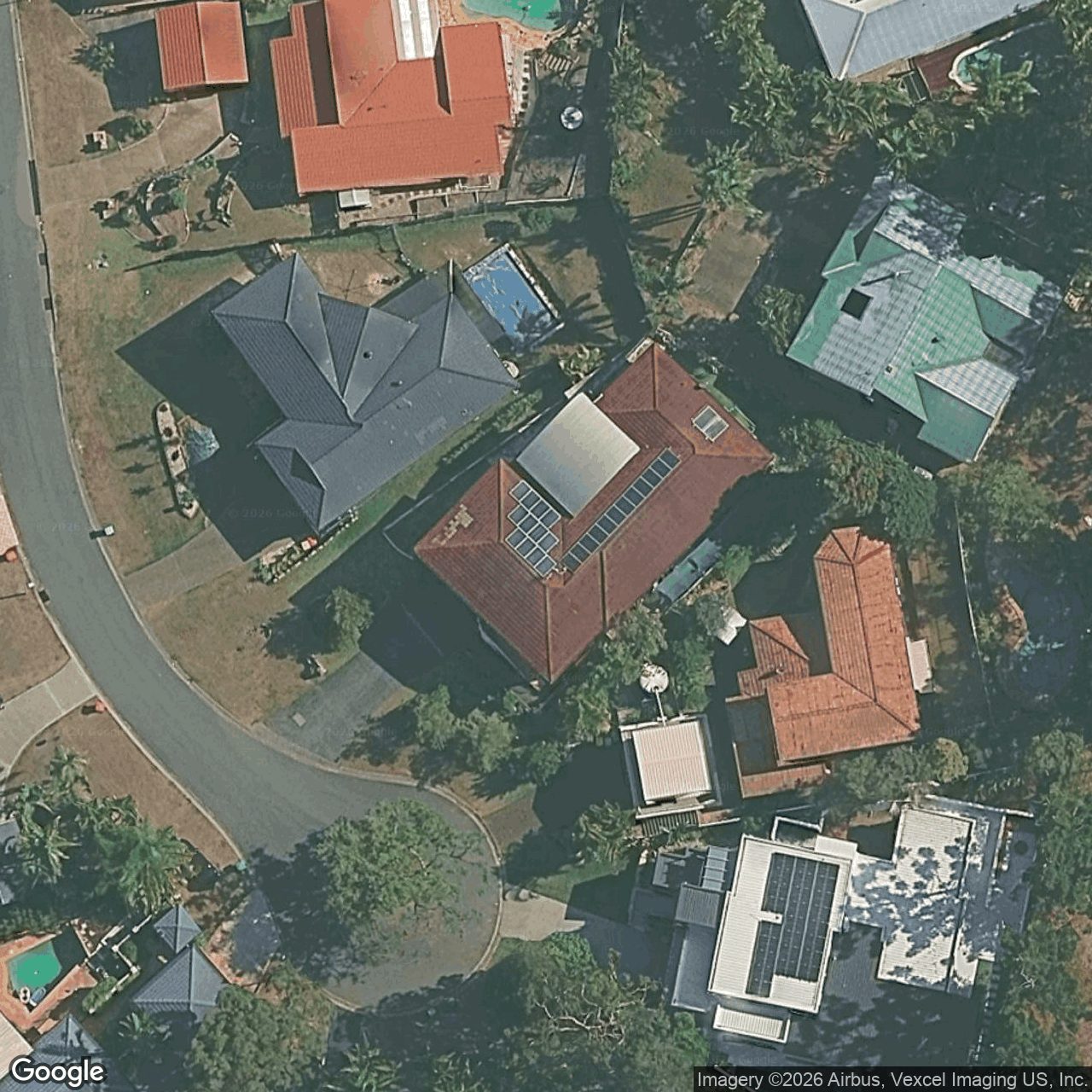 Aerial view of 7 Kilburn Street, Robina QLD 4226
