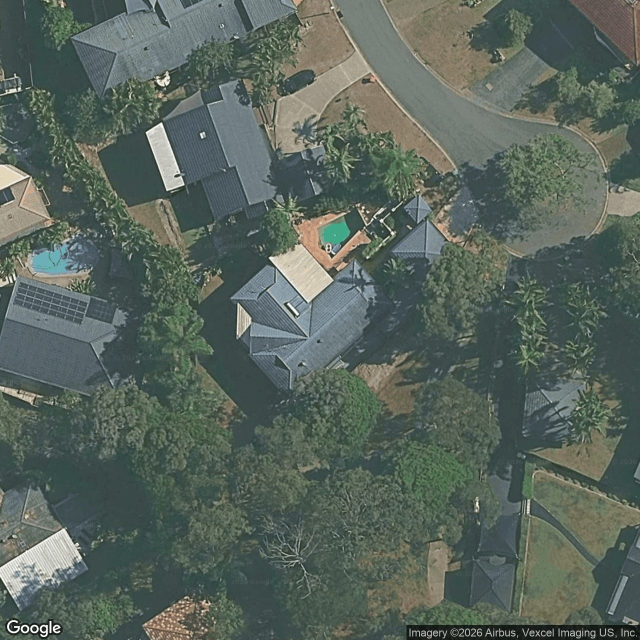 Aerial view of 8 Kilburn Street, Robina QLD 4226