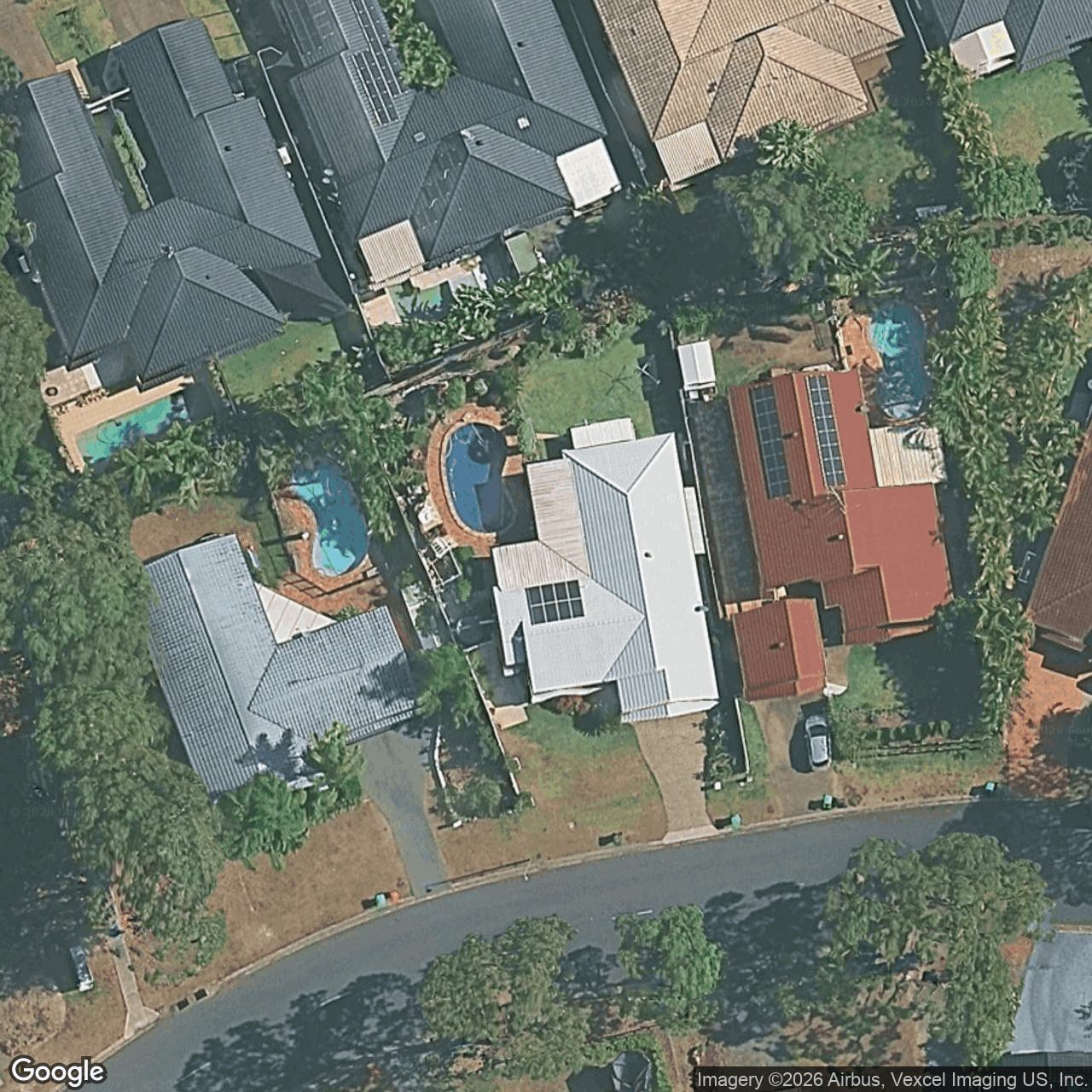 Aerial view of 32 Huntingdale Crescent, Robina QLD 4226