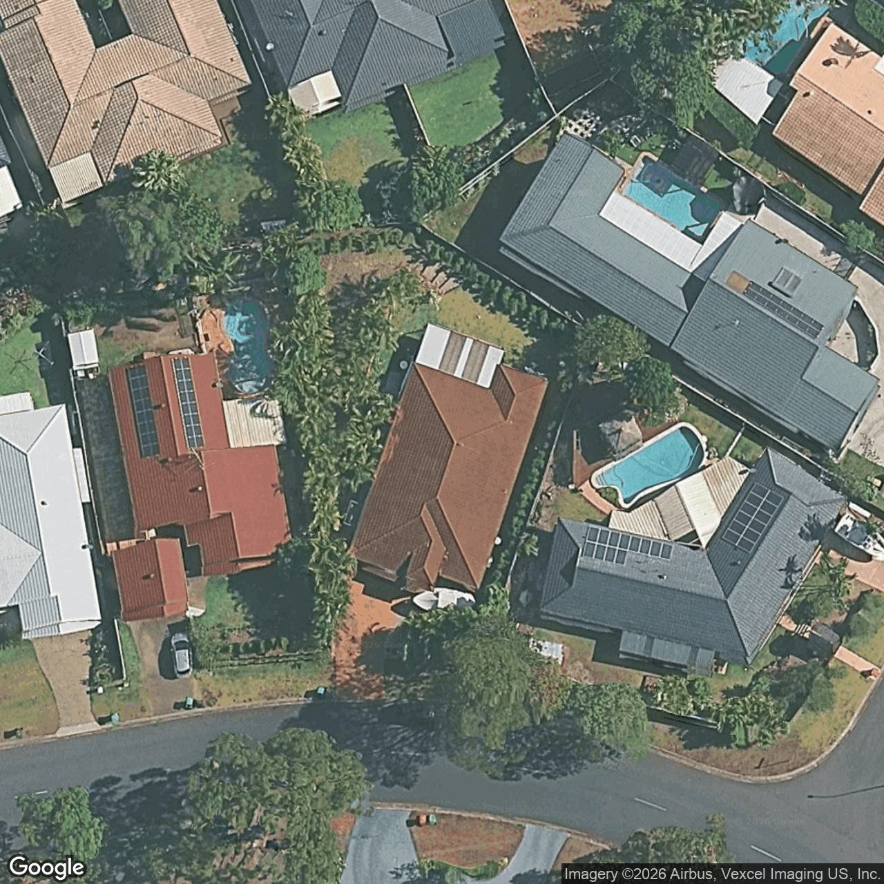 Aerial view of 36 Huntingdale Crescent, Robina QLD 4226