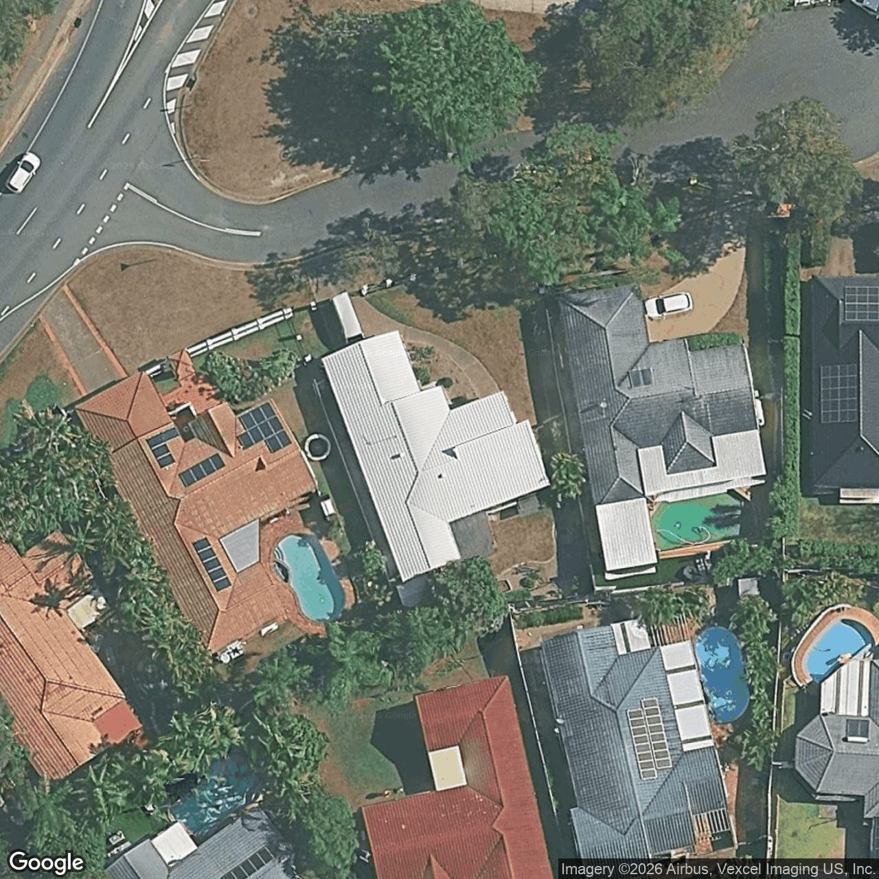 Aerial view of 3 Dulwich Place, Robina QLD 4226