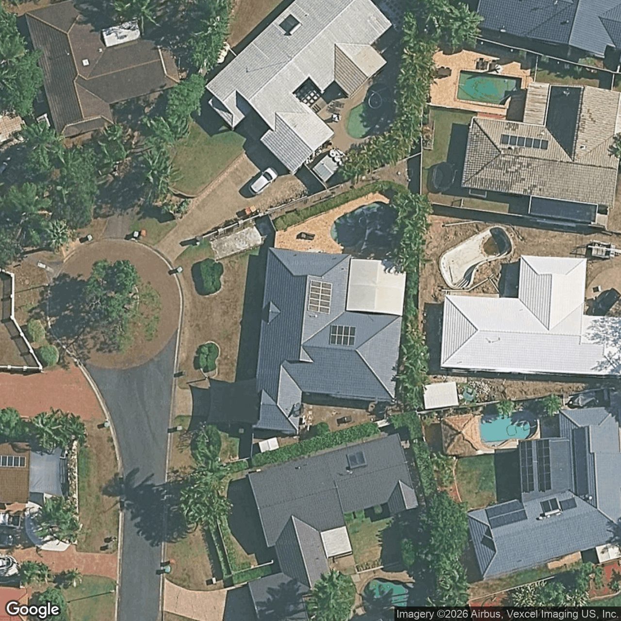 Aerial view of 5 Glen Iris Place, Robina QLD 4226