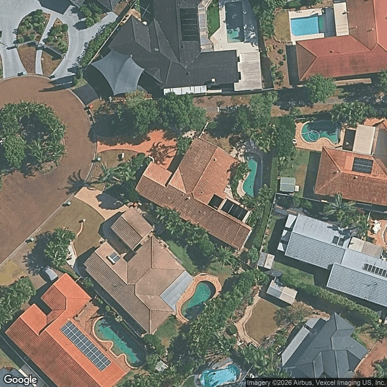 Aerial view of 18 Moorabbin Place, Robina QLD 4226