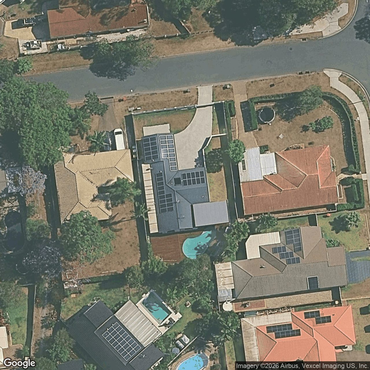 Aerial view of 41 Kidman Street, Robina QLD 4226