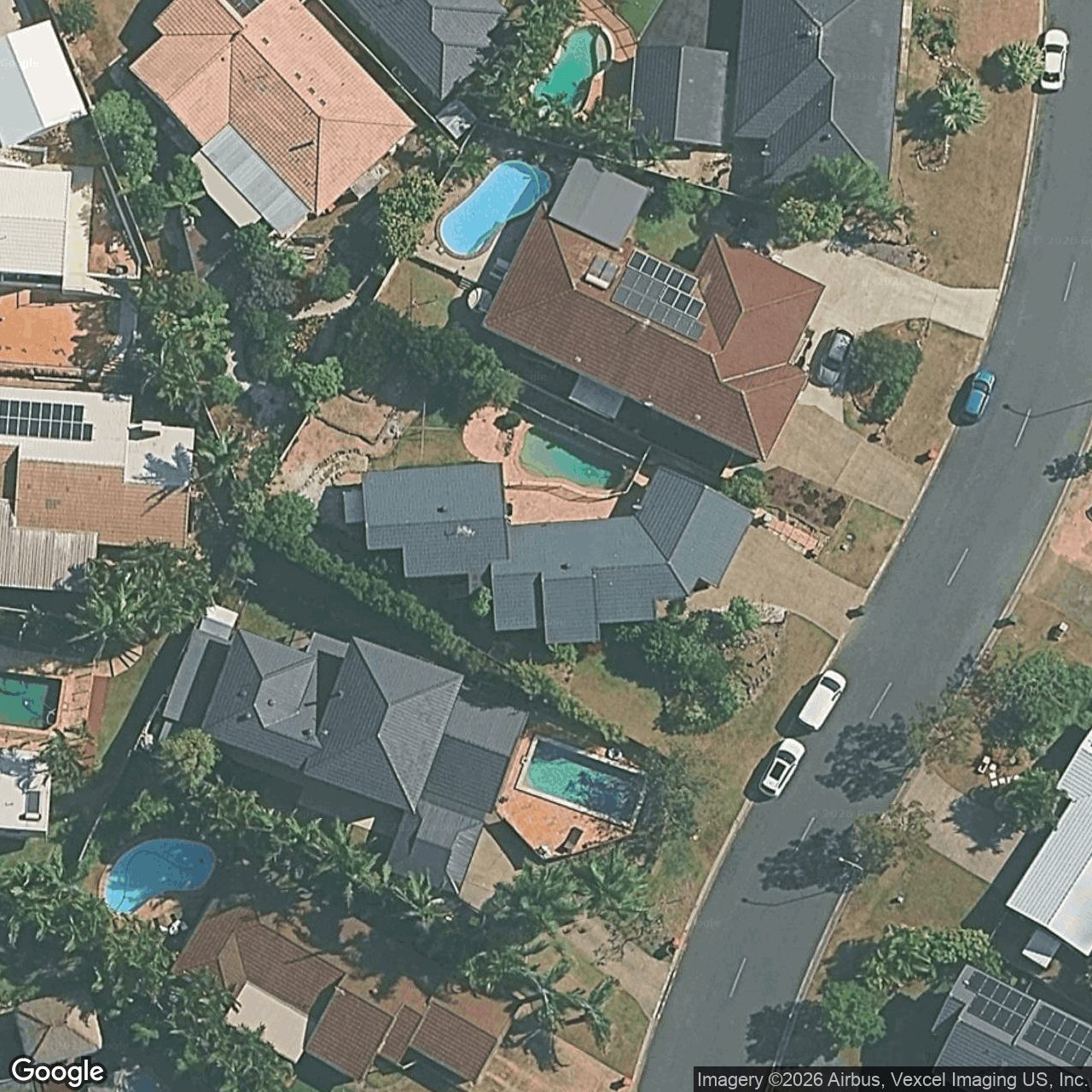 Aerial view of 10 Huntingdale Crescent, Robina QLD 4226