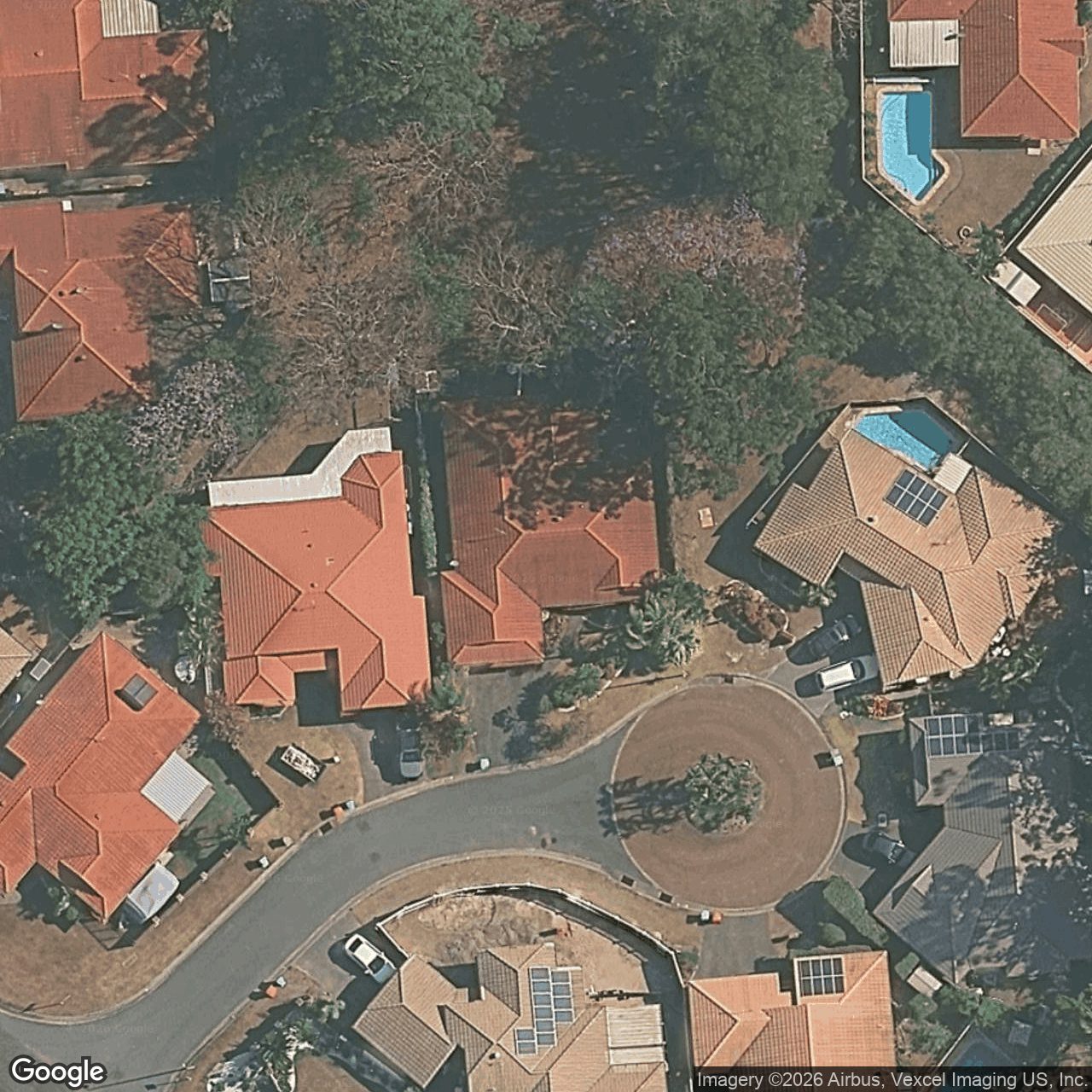 Aerial view of 6 Mitcham Place, Robina QLD 4226